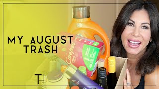 Whats In My Trash  August Empties [upl. by Nojel880]