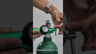 07M³ 5 Liter Aluminium Oxygen Cylinder Tank behealthmedicalsupplies fyp viralvideo [upl. by Fezoj]