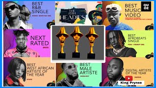 The 15th Headies Awards  Full Winners Review [upl. by Fortin]