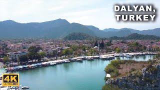 Dalyan Muğla Turkey  Walking amp Boat Tour 2023  4K [upl. by Akenahc]