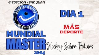 MUNDIAL MASTER 2024 DIA 1  GRANATE HISPANO vs TAZMANIA  HOCKEY SOBRE PATINES  SAN JUAN ARGENTINA [upl. by Kingsly]