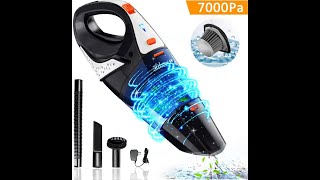 Hikeren Handheld Vacuum 7Kpa Powerful Cyclonic Suction Wet amp Dry Vacuum Cleaner Review [upl. by Tompkins]