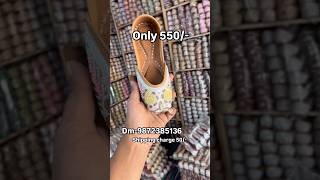 Order 9872385136 jutti punjabijutti juttilove juttis footwear juttiswag punjabi juttilover [upl. by Yenitirb]