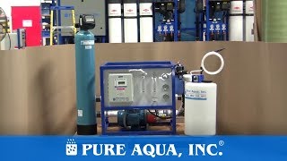 Commercial Seawater RO Device Nigeria 700 GPD  wwwPureAquacom [upl. by Airotnahs525]