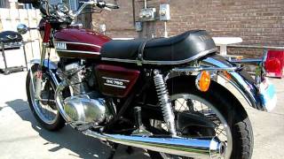 1974 yamaha tx 750 [upl. by Flory]