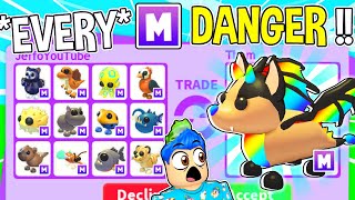 Trading EVERY MEGA DANGER EGG PET In Adopt Me Roblox  Adopt Me RICH TRADING Proof EXPENSIVE [upl. by Analos611]