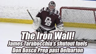 Don Bosco Prep 3 Delbarton 0  HS Hockey  1 vs 3 in NJ  James Tarabocchia 38 Saves [upl. by Stedt]