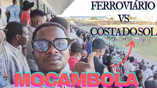 🇲🇿 CONHEÇA O ESTADIO DE FERROVIÁRIO DA BEIRA vs COSTA DO SOL [upl. by Anialeh]