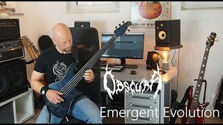 Obscura  Emergent Evolution fretless bass cover [upl. by Arbuckle]