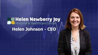 Helen Newberry Joy Hospital new CEO [upl. by Ayet303]