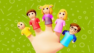 Finger Family Song  Daddy finger  Nursery Rhymes amp Kids Songs [upl. by Araihc]