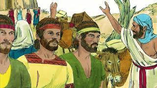 Animated Bible Stories The Gibeonites Deceive Joshua Joshua 9 127Old Testament [upl. by Reviel271]