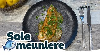 SOLE MEUNIÈRE  Recette simple by Luximer [upl. by Eetnwahs]