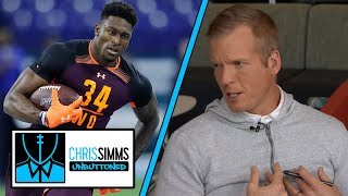 NFL Draft 2019 Chris Simms Top 5 Wide Receiver Rankings  Chris Simms Unbuttoned  NBC Sports [upl. by Bortman365]