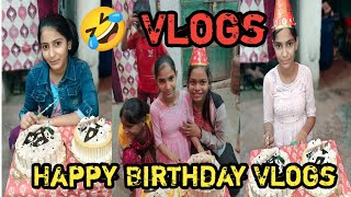 happy birthday vlog 1 🥳  cute girl vlogs  girls Reaction nishadvlogb [upl. by Etteniuq]