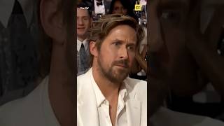 Ryan Gosling’s Reaction to I’m Just Ken Winning Best Song at the Critics Choice Awards 🤣 shorts [upl. by Henricks455]