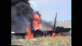 Катастрофа МиГ29 из Лиманского The crash of the MiG29 from Limanskoe [upl. by Enajaras]