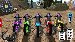 Motocross Dirt Bikes Impossbile OffRoad 1  Offroad Outlaws best motor bike Android  IOS gameplay [upl. by Aleydis712]