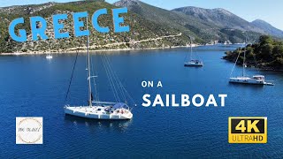 Trip on a sailboat Greece 4K [upl. by Middlesworth]