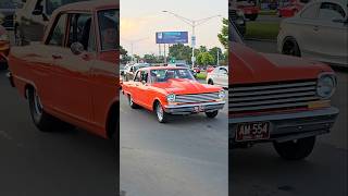 1962 Chevrolet Chevy II Classic Car Drive By Engine Sound Woodward Dream Cruise 2024 [upl. by Lindley]