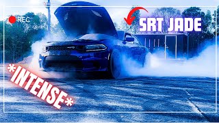 This was my most INTENSE Legal Pit yet Must see hellcat srt legalpit [upl. by Herrah]