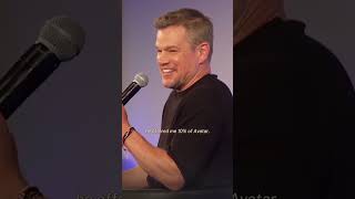 Matt Damon turned down quotAvatarquot [upl. by Oleta]