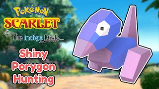 Shiny Porygon Hunting  Pokemon Scarlet [upl. by Amalburga]