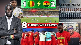 MALI 1 GHANA 2 WHAT WE LEARNED FROM THE GAME JORDAN NUMAH OTTO [upl. by Anyehs921]