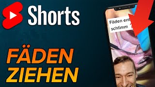 Fäden ziehen im Mund shorts [upl. by Atsyrt]