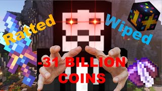 How I Lost 31 Billion Coins Hypixel Skyblock [upl. by Eibo38]