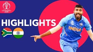 Rohit Hundred Seals Win  South Africa vs India  Match Highlights  ICC Cricket World Cup 2019 [upl. by Yeldah990]