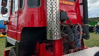 Scammell Crusader with RollsRoyce Eagle 1217L Turbo Diesel engine [upl. by Klaus]