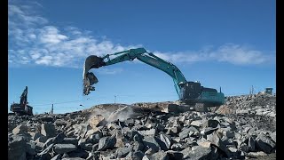 Kobelco SK350LC [upl. by Christina]