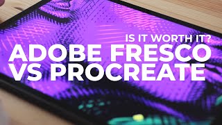 Adobe Fresco Worth It  A Digital Artist Opinion vs Procreate [upl. by Lowis769]