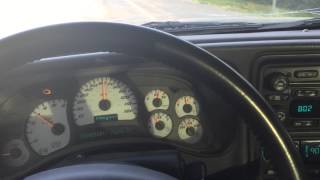 03 Silverado First drive with new motor and s480 turbo setup [upl. by Aehsat]