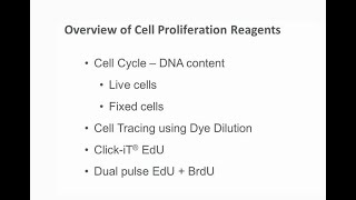 An introduction to flow cytometric analysis Part I Cell proliferation analysis [upl. by Arabella]