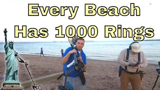 1000 Rings Under EVERY Beach At ALL TIMES How To Find Them [upl. by Norwood]