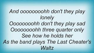 Jerry Lee Lewis  Last Cheaters Waltz Lyrics [upl. by Guild]