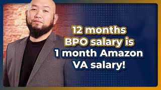 ExBPO Agent Gets 12x More Salary As Newbie Amazon VA  Erick Success Story [upl. by Panaggio]