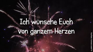 🎩🍀 Frohes neues Jahr 2025 🥂🍾 Guten Rutsch 🎆 Neujahrswünsche🍾 Happy New Year Silvester Grußvideo [upl. by Teador183]