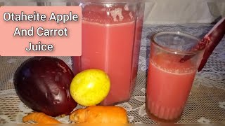 Healthy And Delicious Jamaican Apple And Carrot Juice  Otaheite Apple Juice [upl. by Ackerman]