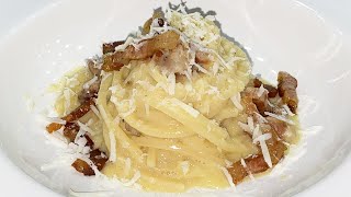 SPAGHETTI ALLA CARBONARA RICETTA ORIGINALE [upl. by Tanberg]