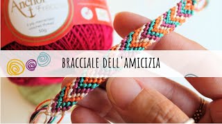 Come fare un braccialetto dellamicizia  Tutorial [upl. by Krys]