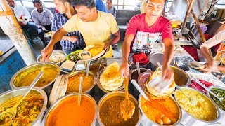 INDIAN STREET FOOD of YOUR DREAMS in Kolkata India  ENTER CURRY HEAVEN  BEST STREET FOOD in India [upl. by Berlinda621]