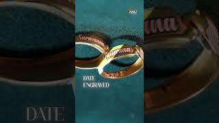 Customised Fingerprint Rings  Sri Anu Jewellers  Madurai  Best Jewellery Store in Madurai [upl. by Odrarebe]