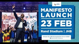 2019 DAmanifesto Launch [upl. by Cas]