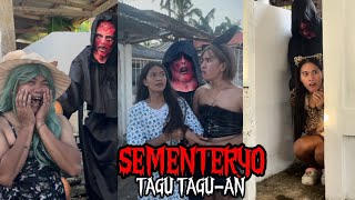 NAG TAGU TAGUAN SILA BERTA SA SEMENTERYO MAY MULTO NAG PARAMDAM  JongJongVibes [upl. by Adnamor]