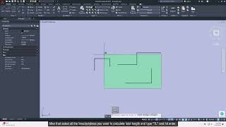 AutoCAD Tip amp Tricks  How to calculate total length of linespolylines in AutoCAD [upl. by Onyx748]