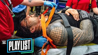 Heinous attacks that injured Superstars WWE Playlist [upl. by Roberts]