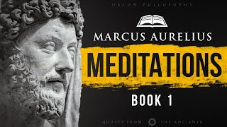 Marcus Aurelius  Meditations  Book 1 [upl. by Netsryk]